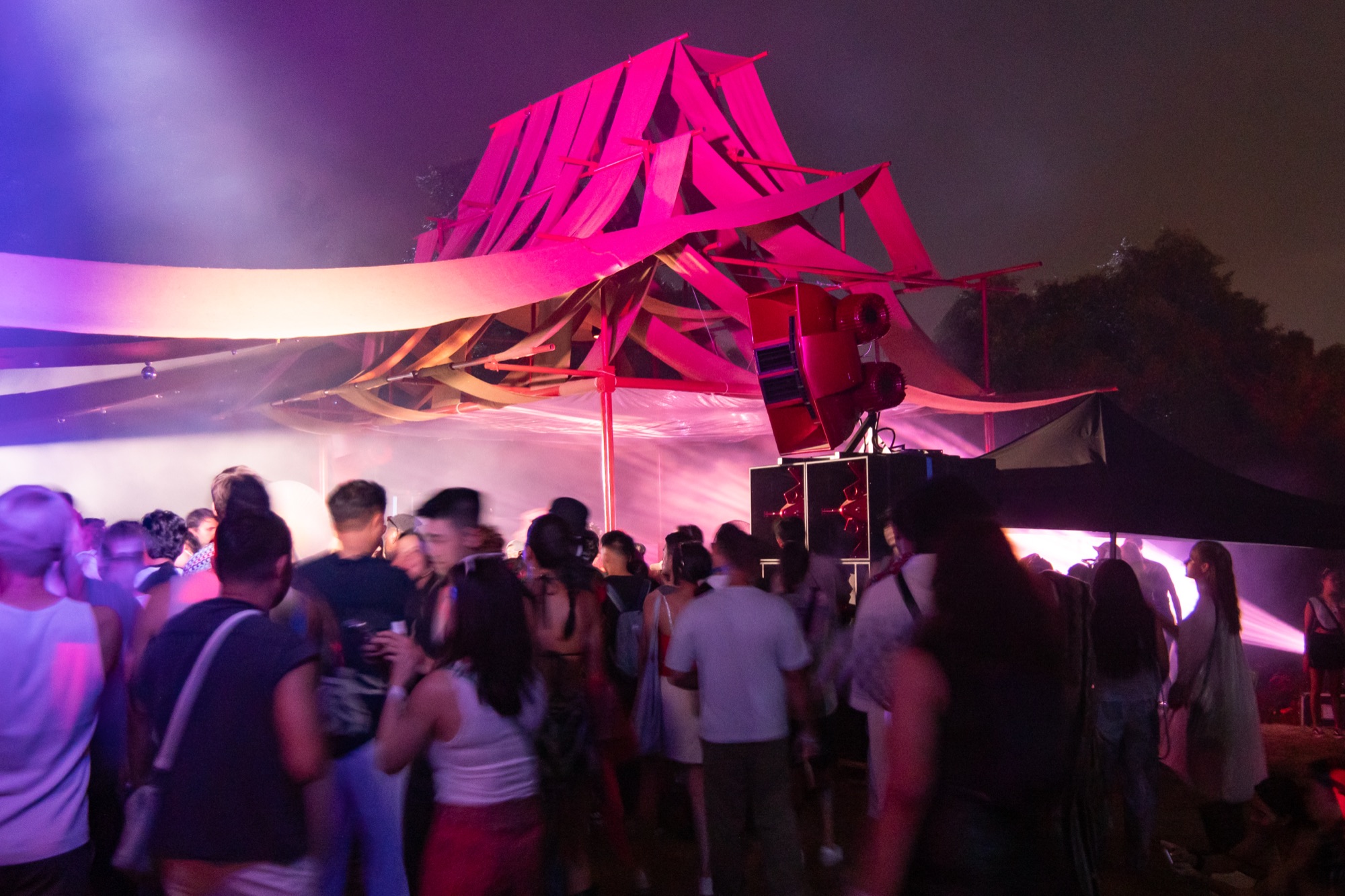 Wonderfruit live event stage